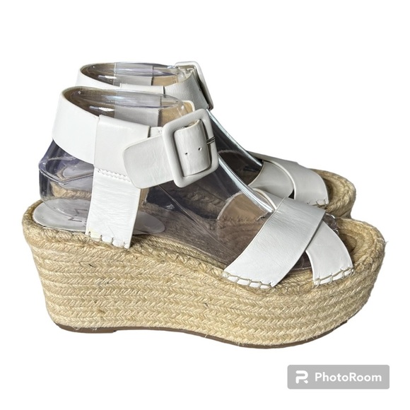 Marc fisher white Randall wedges - Picture 7 of 10